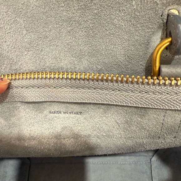 Celine Nano Belt Bag in Artic Blue - Picture 10 of 15